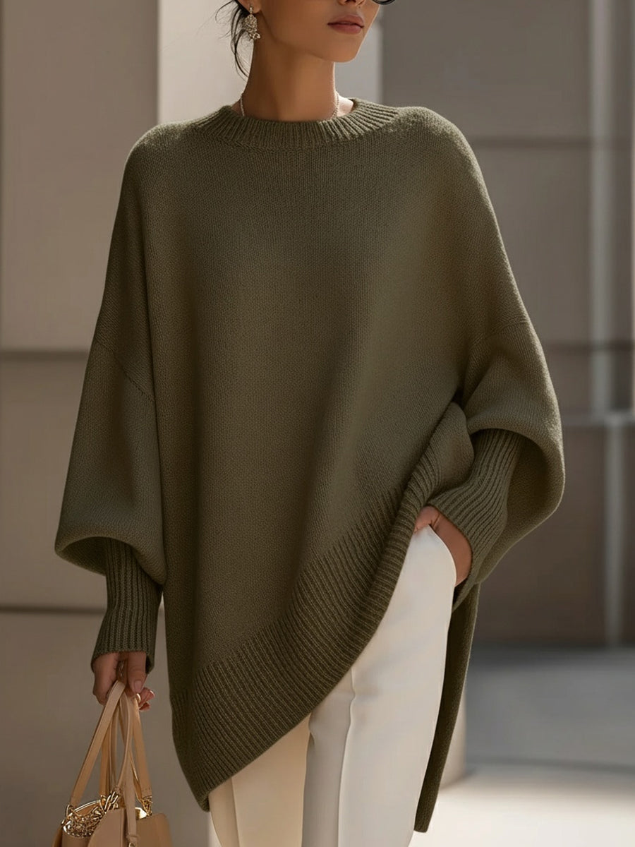 Olivia™ | Oversized Pullover- Shorts Top