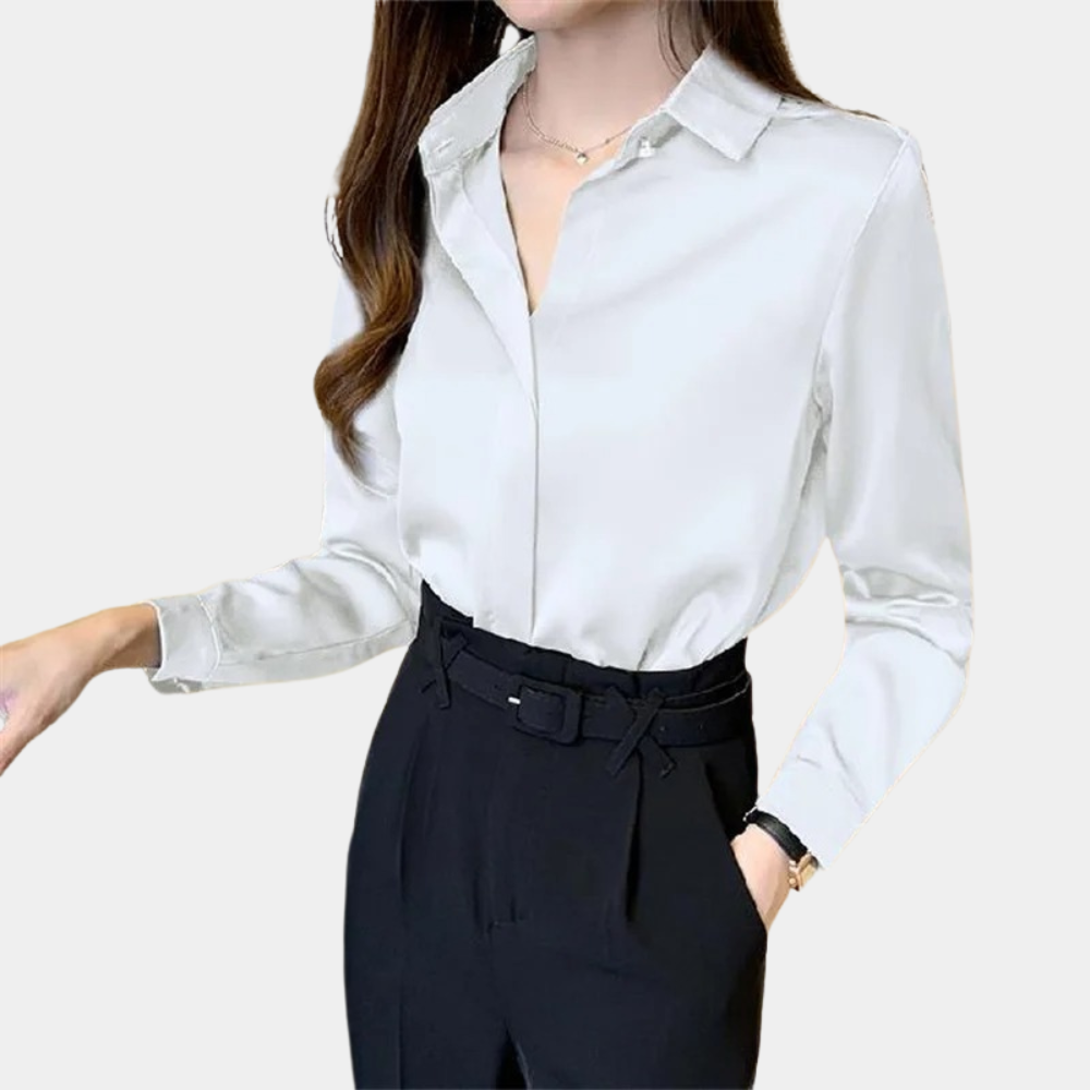 Isla™ | Satinbluse