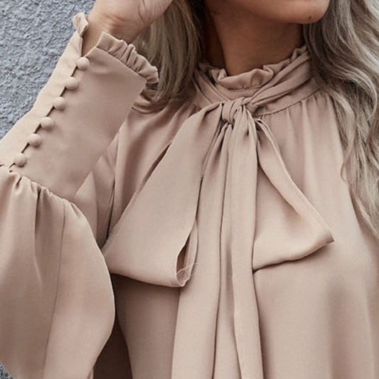 Tamsin™ | Elegante Bluse mit Schleife