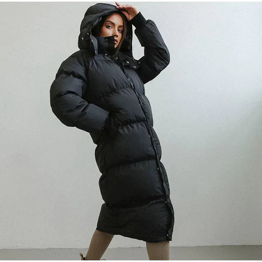 Pufferjas™ | Lange, bequeme Pufferjacke für Damen