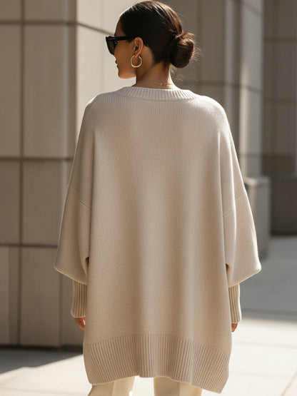 Olivia™ | Oversized Pullover- Shorts Top