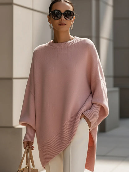 Olivia™ | Oversized Pullover- Shorts Top