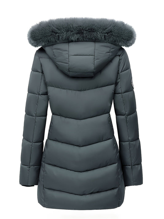 Eline™ | Eline Damen Winterjas - Lange und Warm