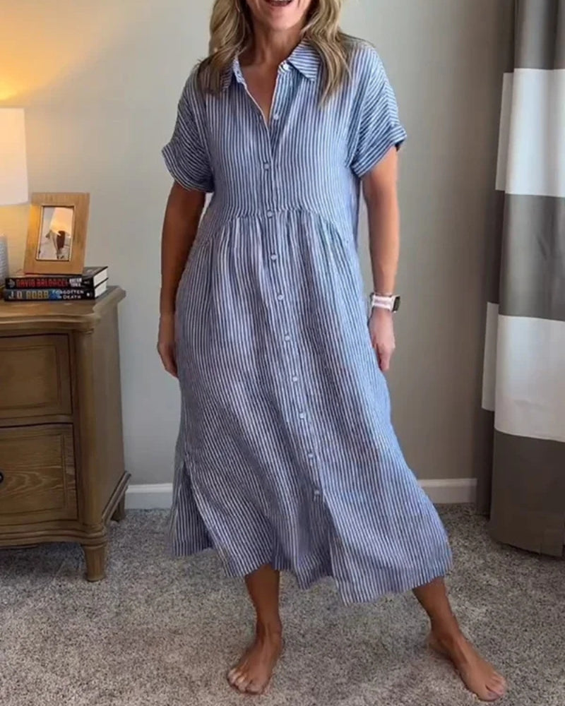 Anorea™ | Gestreiftes Kleid