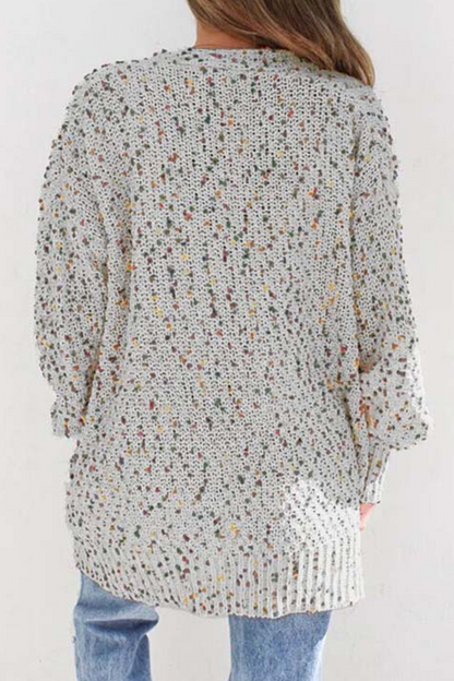 Gebreid™ | Gebreid Cardigan mit Print | Losvallend Design | Comfortabel und Kleurrijk