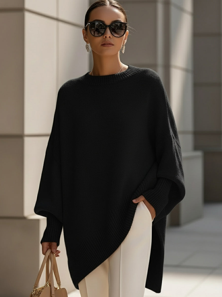 Olivia™ | Oversized Pullover- Shorts Top
