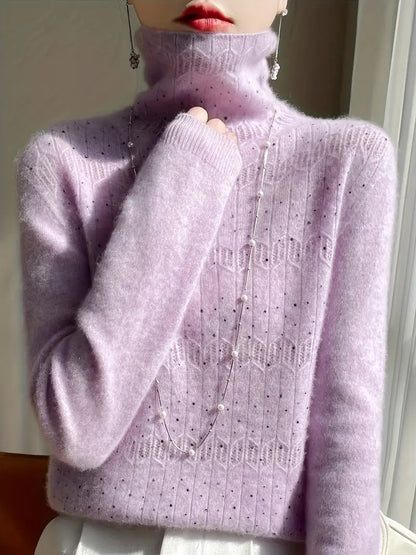 Bella™ | Weicher Damen-Rollkragenpullover