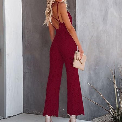 Agnes™ | Jumpsuit mit Spitze