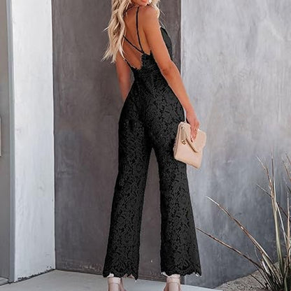 Agnes™ | Jumpsuit mit Spitze