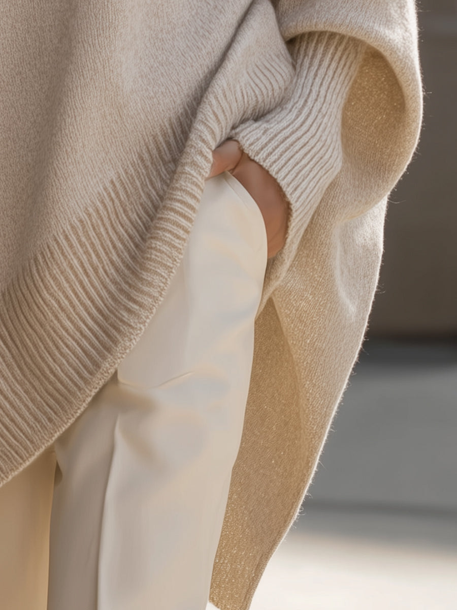 Olivia™ | Oversized Pullover- Shorts Top
