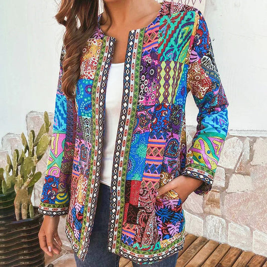 Grace™ | Boho-Patchwork-Jacke