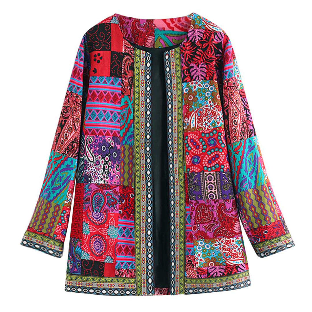 Grace™ | Boho-Patchwork-Jacke