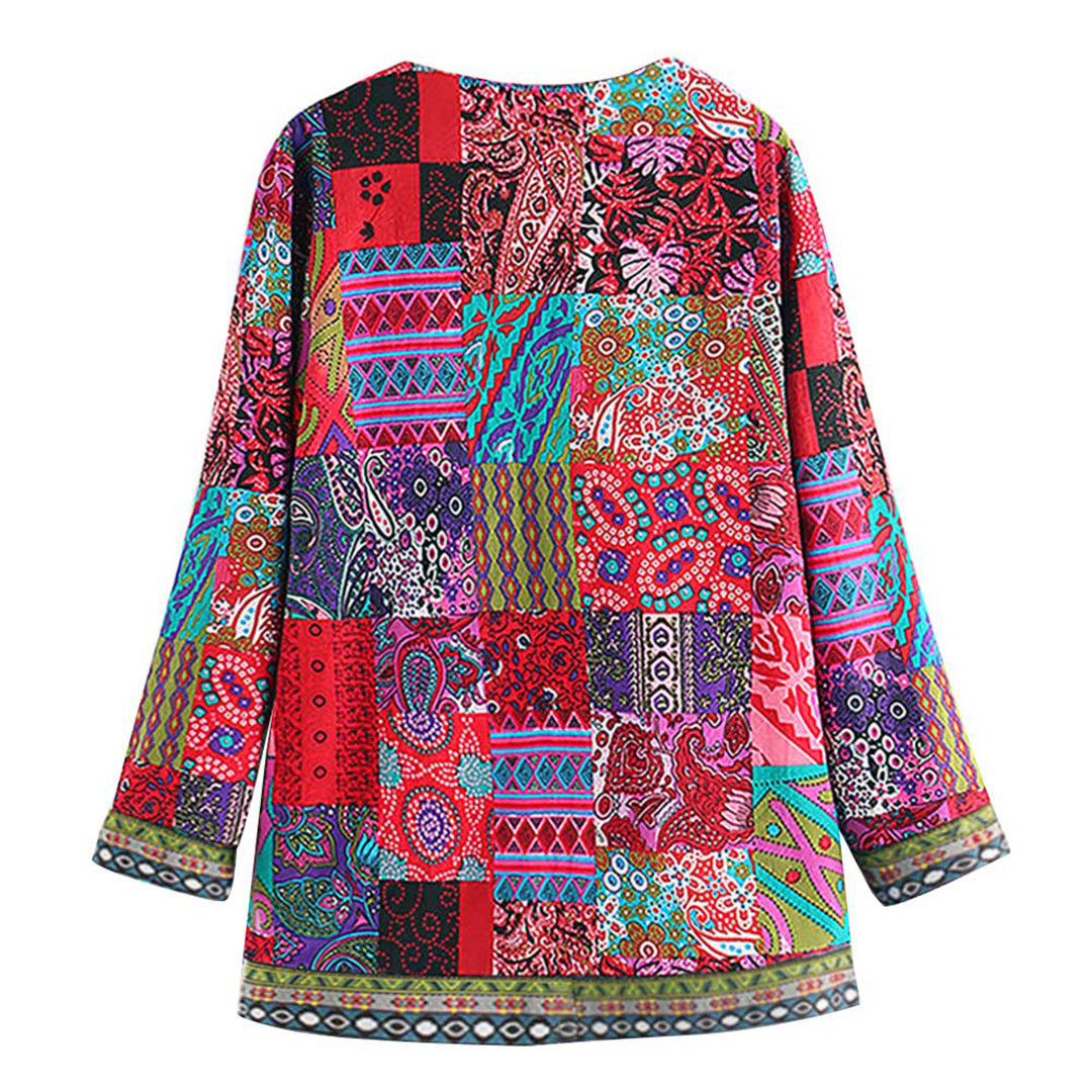 Grace™ | Boho-Patchwork-Jacke