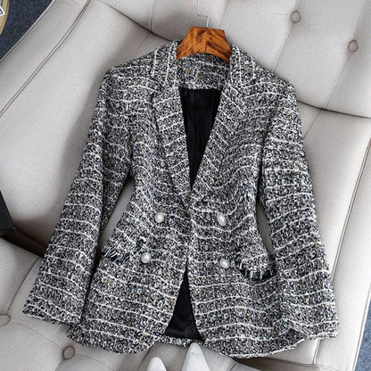 Scarlett™ | Taillierte Tweed Blazer