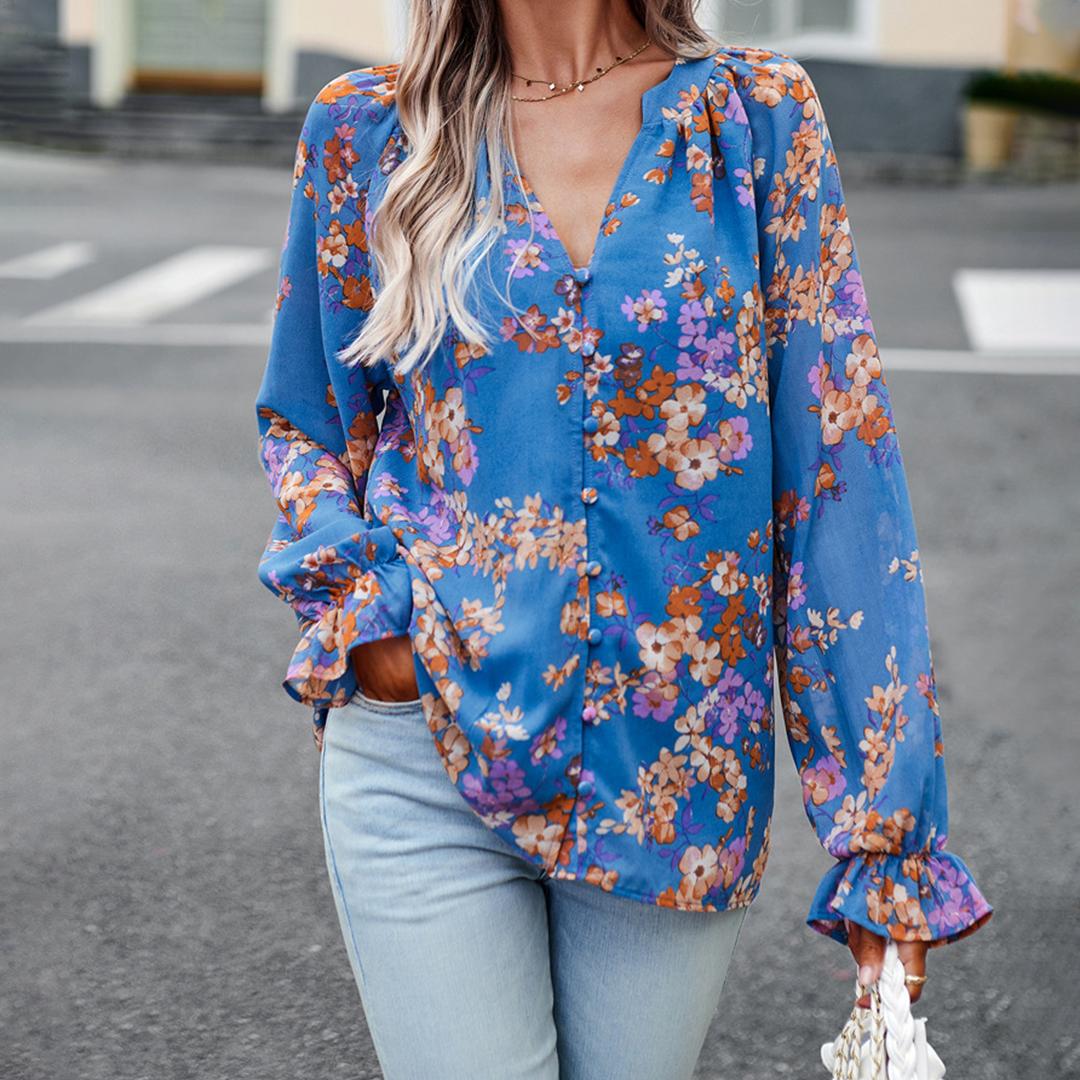 Evangeline™ | Bluse mit Blumenprint