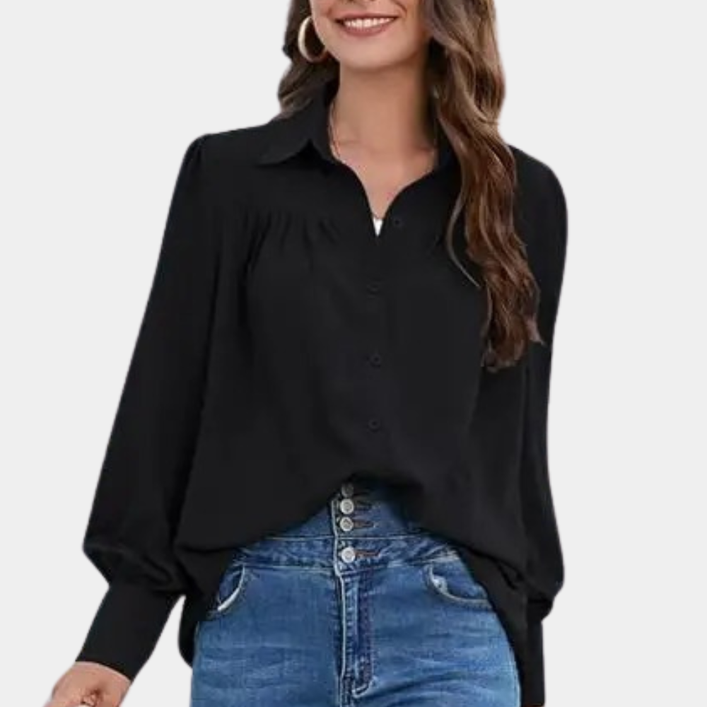 Ava™ | Bluse mit Ballonärmeln
