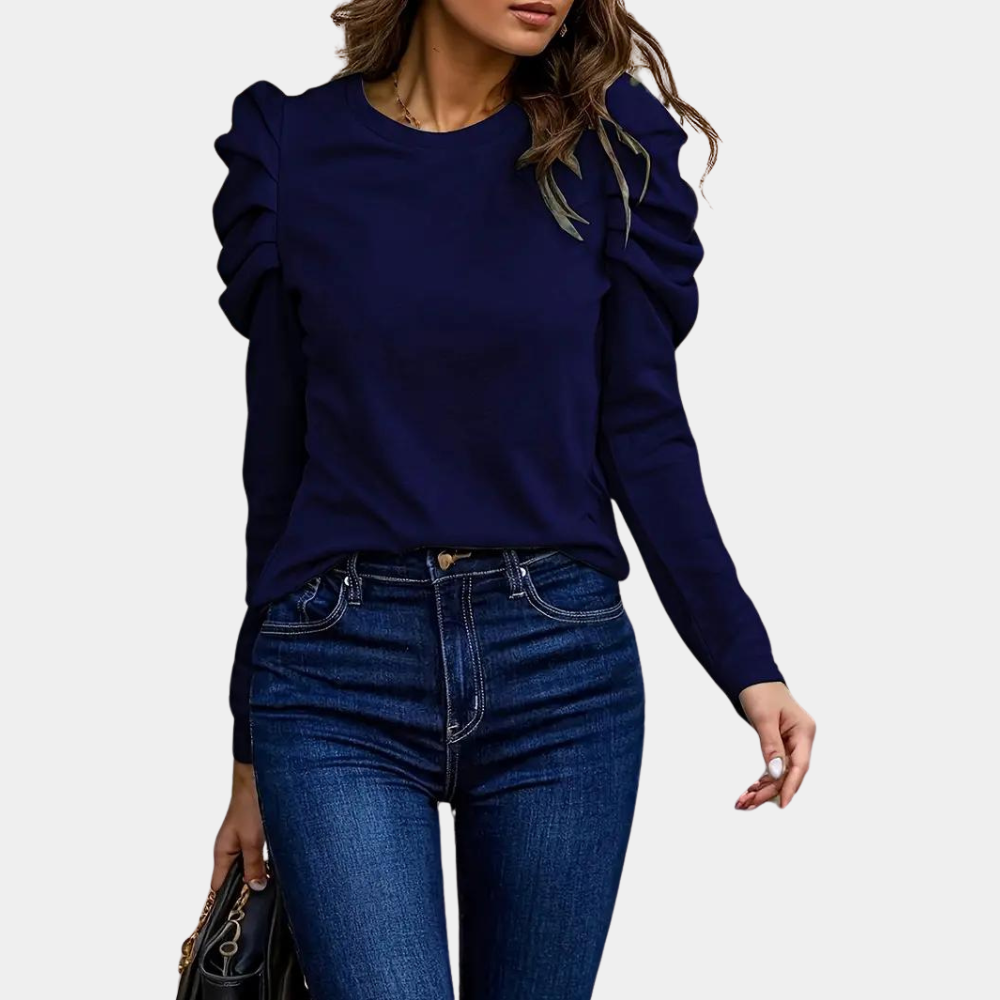 Kim™ | Pullover mit Rüschenärmeln