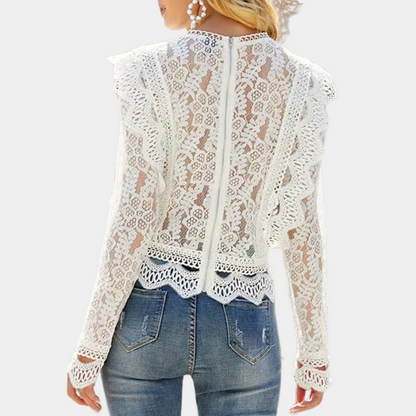Bonnie™ | Bluse mit Spitze