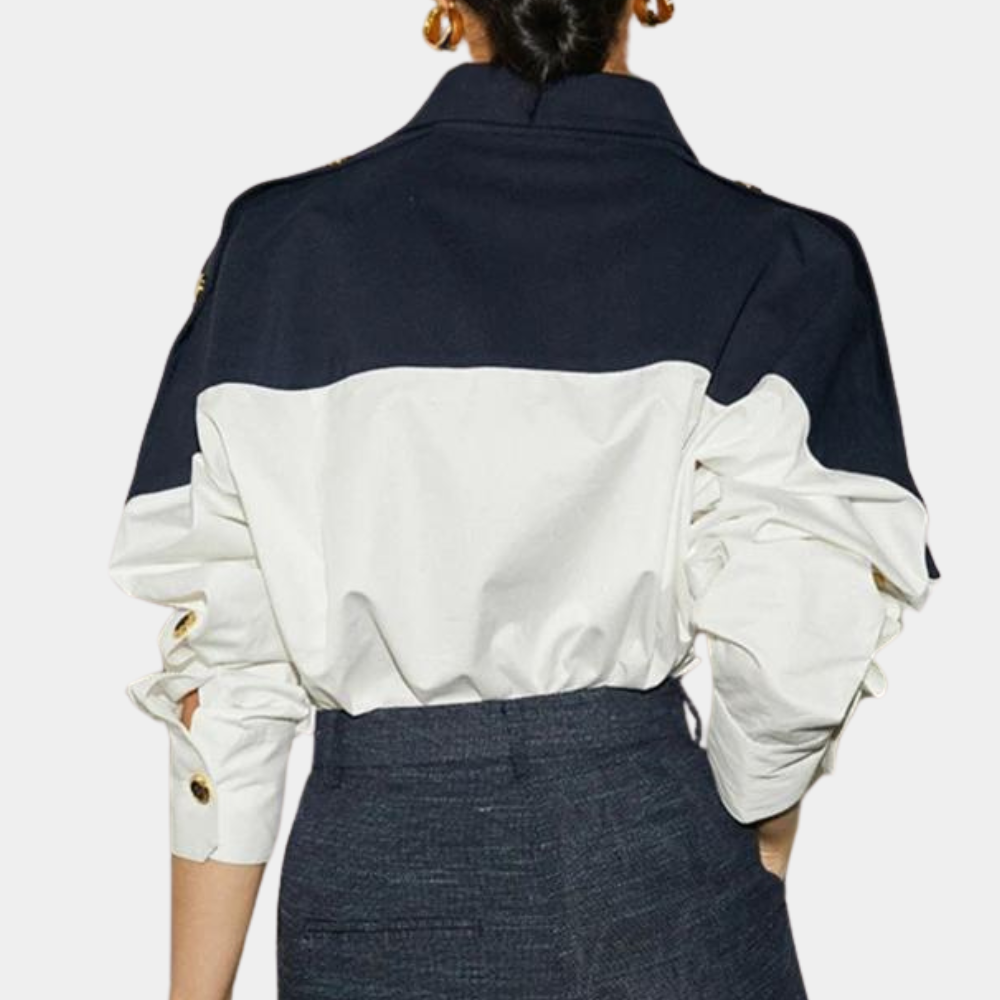 Jessica™ | Colorblock-Bluse