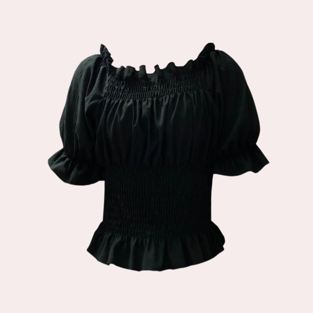 Evelien™ | Off-Shoulder-Top mit Rüschen