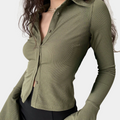 Amelia™ | Gerippter Top