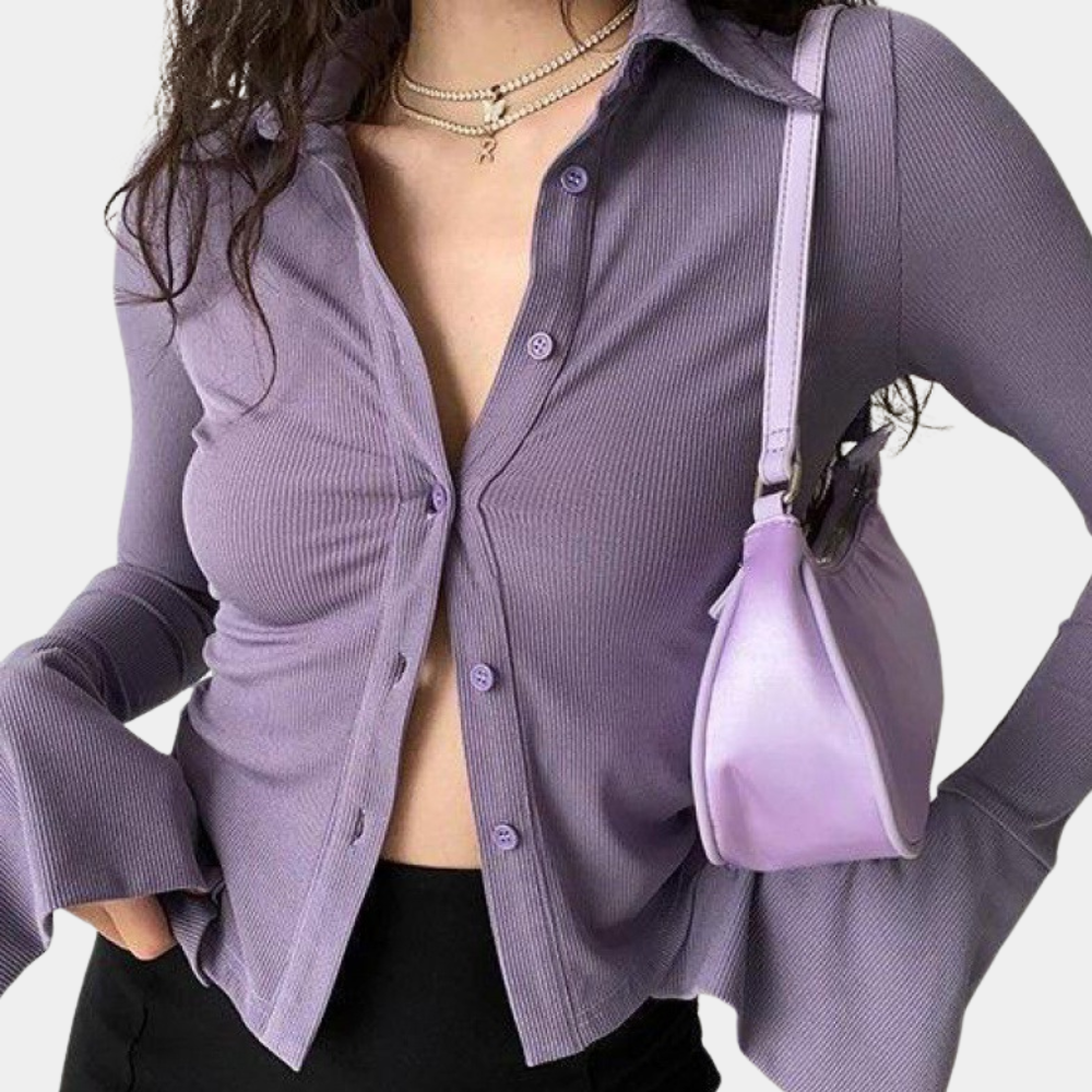 Amelia™ | Gerippter Top