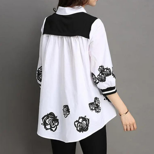 Ursula™ | Zweiteilige Look Bluse