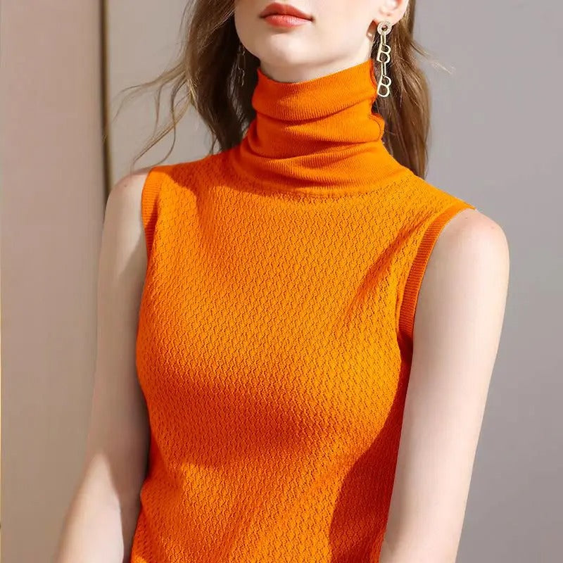 Diede™ | Elegantes Top mit Rollkragen