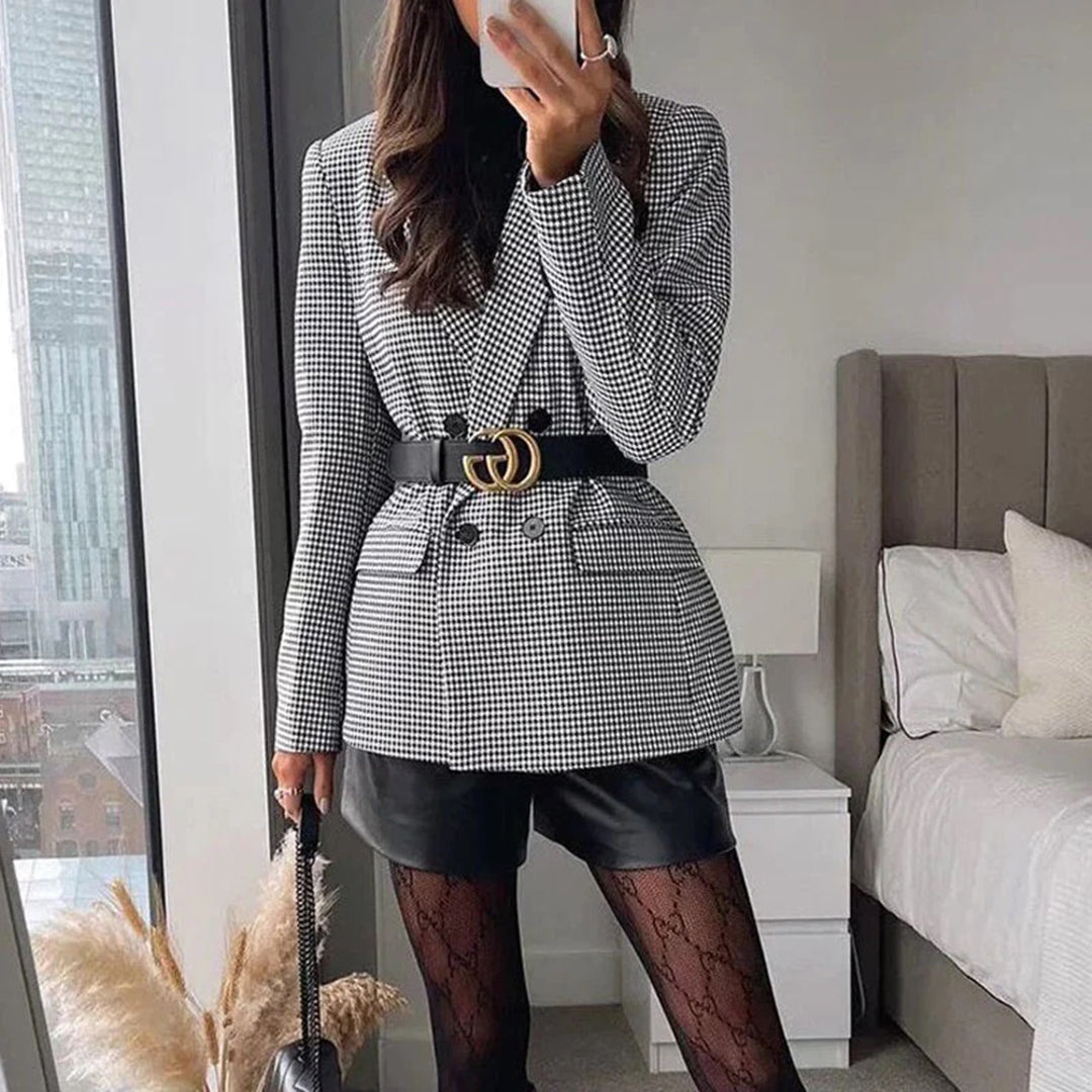 Chloe™ | Karierter Blazer