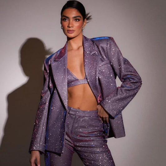 Kylie™ | Glitzerndes Party-Set