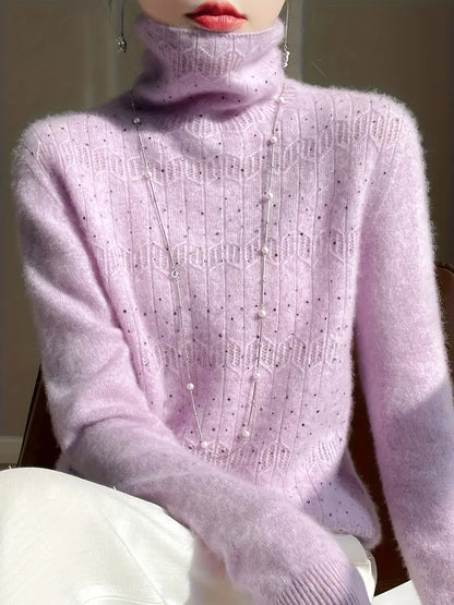 Bella™ | Weicher Damen-Rollkragenpullover