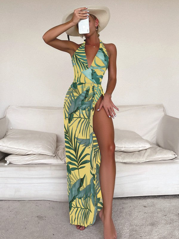 Emylda™ | Bikini-Set mit langem Rock