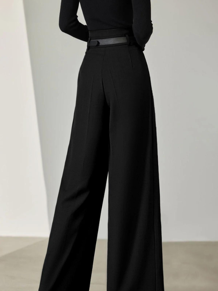 Gisela™ | High-Waist-Hose mit weitem Bein