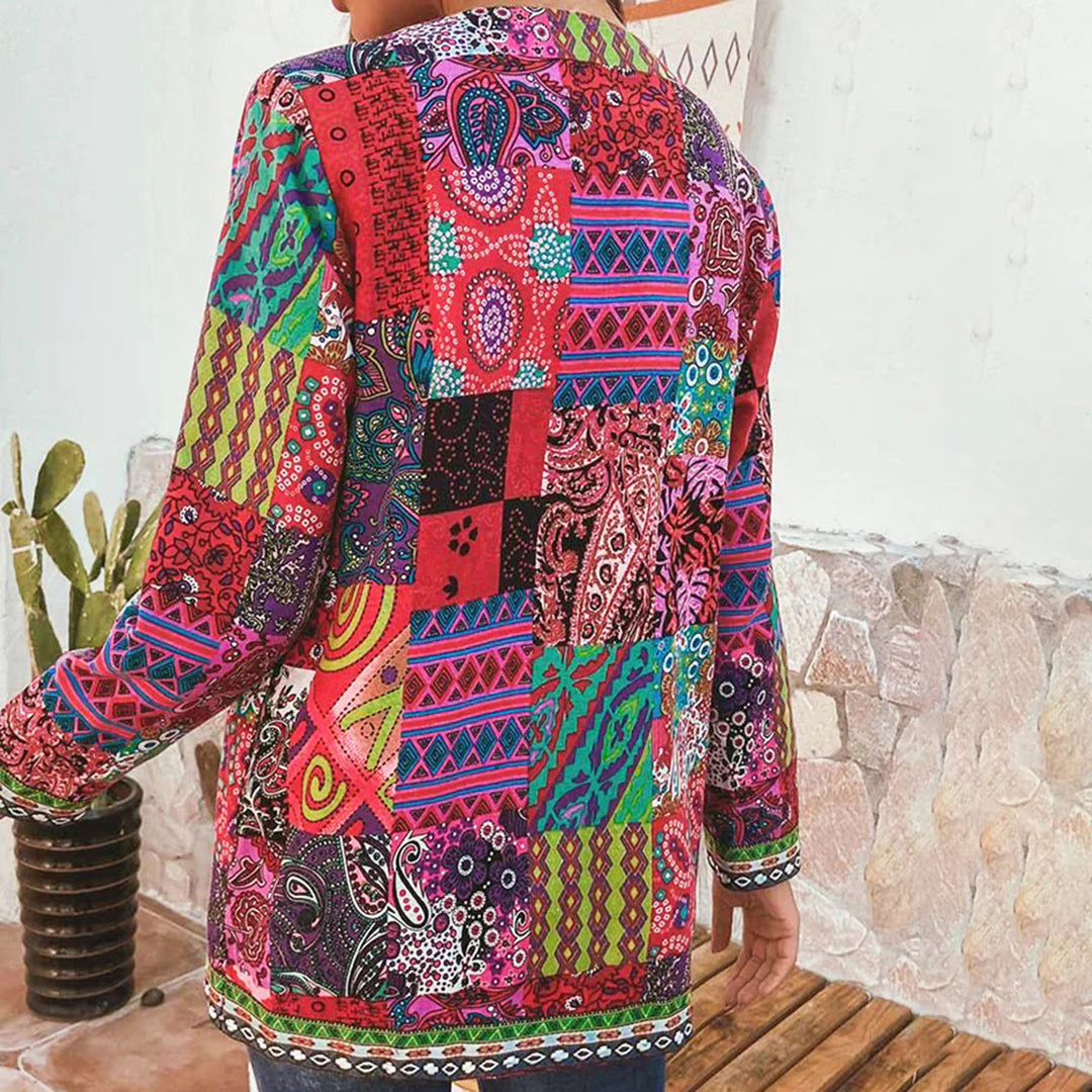 Grace™ | Boho-Patchwork-Jacke