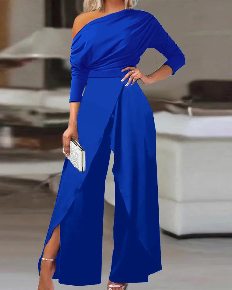 Wendy™ | Eleganter Jumpsuit mit weitem Bein
