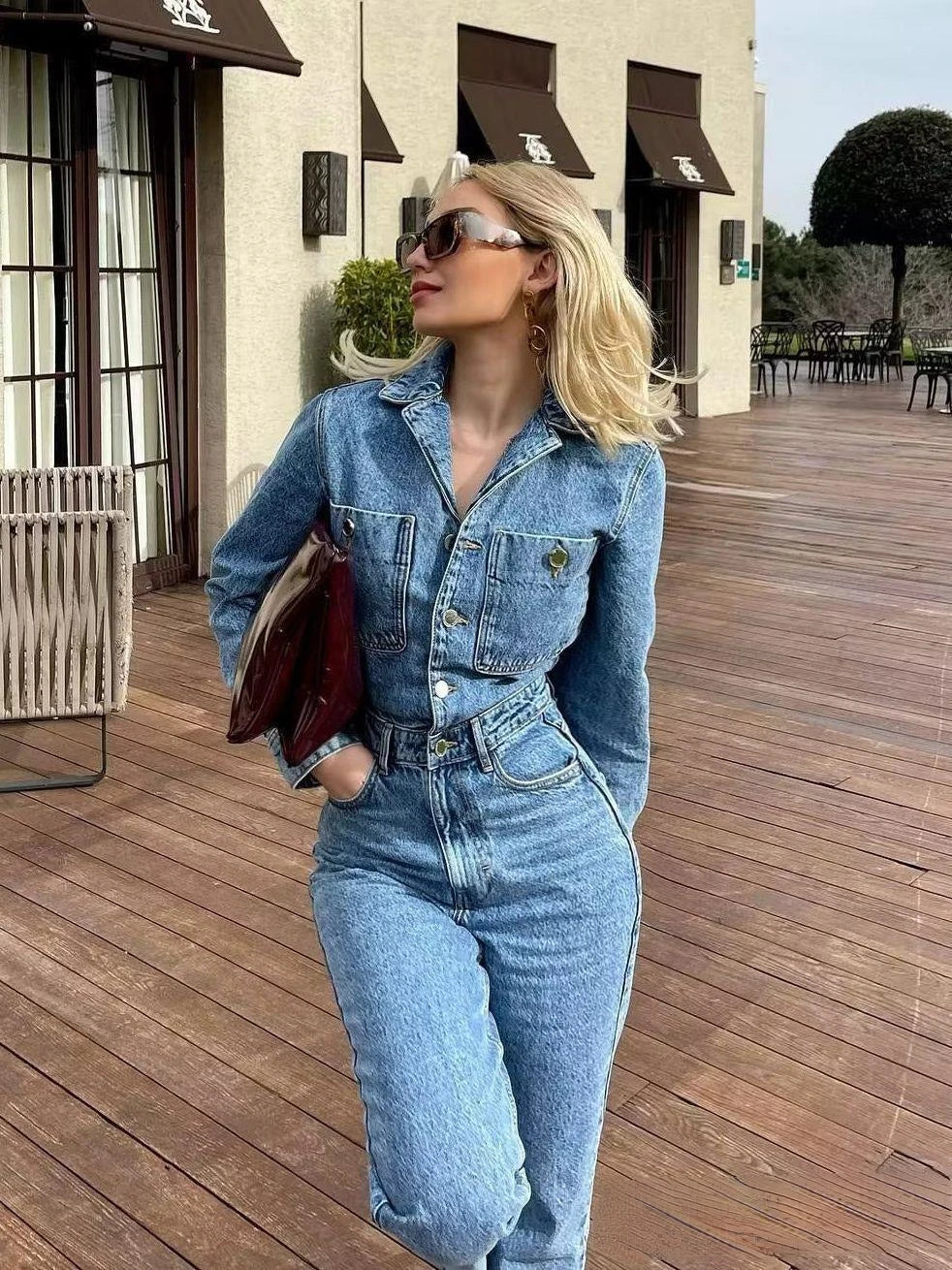 Anita™ | Denim-Jumpsuit