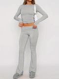 Chaveli™ | Bequemes Zweiteiler-Set mit Flared Hose
