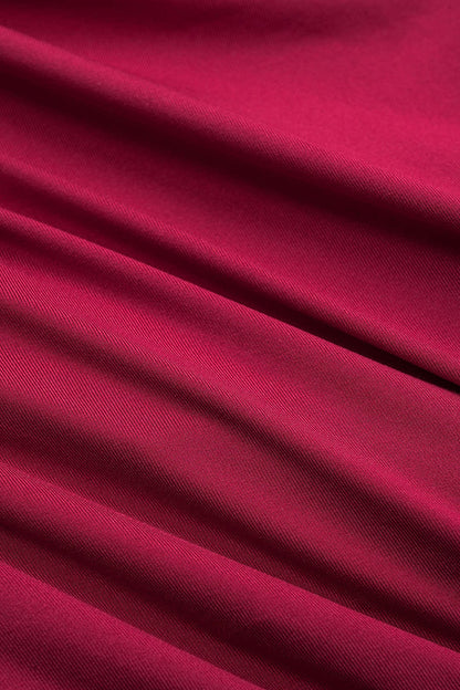 Dakota™ | Verleidelijk Langarmtop mit Drapé Décolleté und Geïntegreerd Halter-Bralette