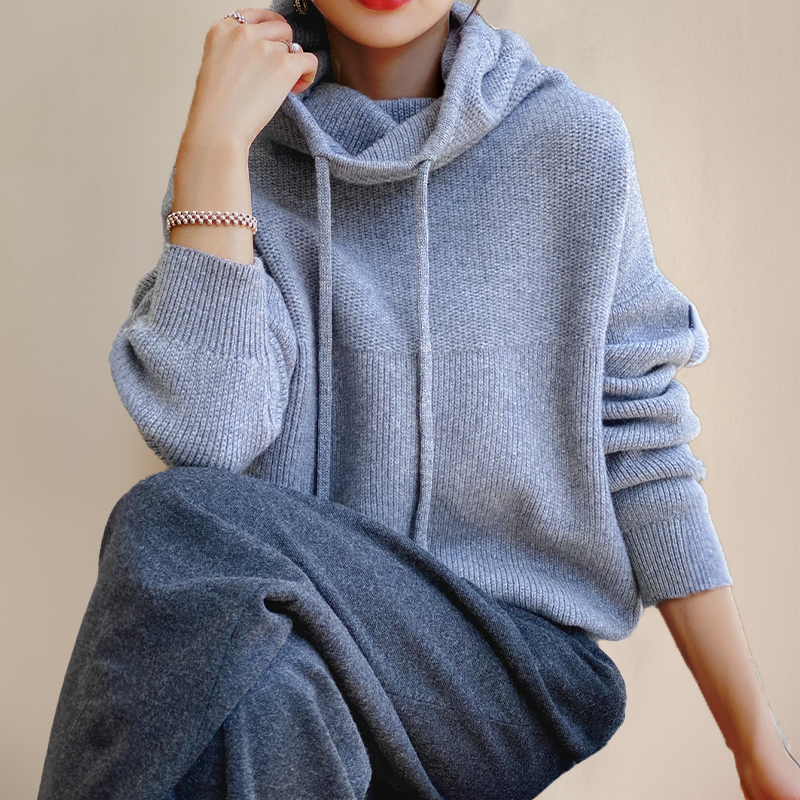 Jolie™ | Weicher Strick-Hoodie