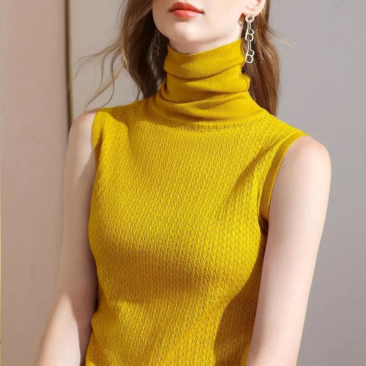 Diede™ | Elegantes Top mit Rollkragen