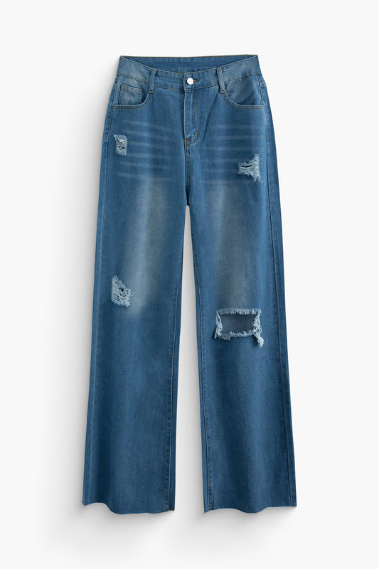 Irmela™ | Vintage High-Waist-Jeans