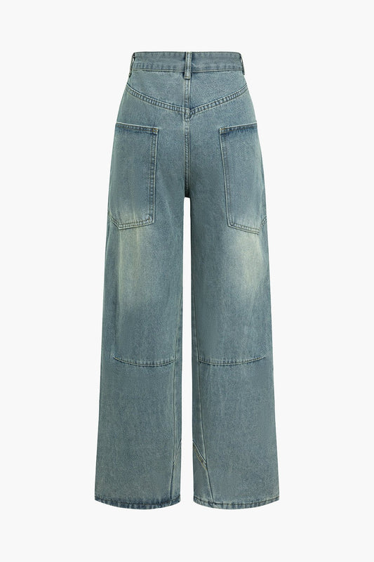 Kirsten™ | Denim mit weitem Bein