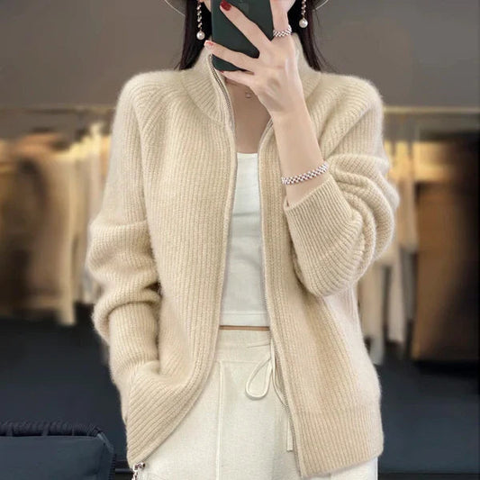 Elin™ | Luxe Wol Cardigan