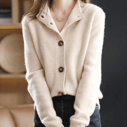 Anny™ | Kasjmier Gestrickte Cardigan