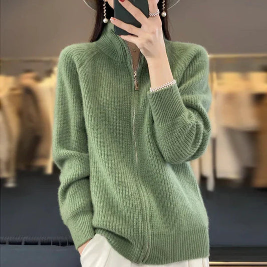 Elin™ | Luxe Wol Cardigan