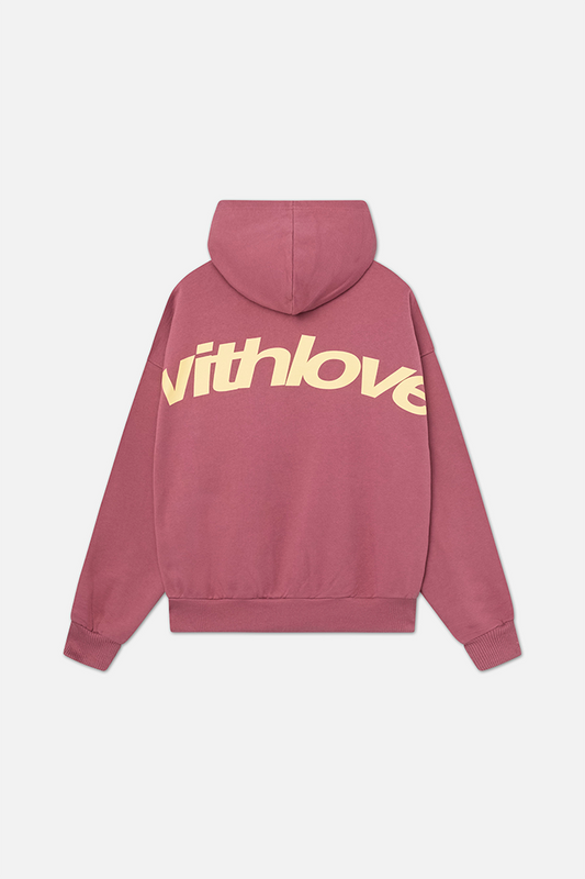 Nanda™ | Hoodie mit „With Love“-Print