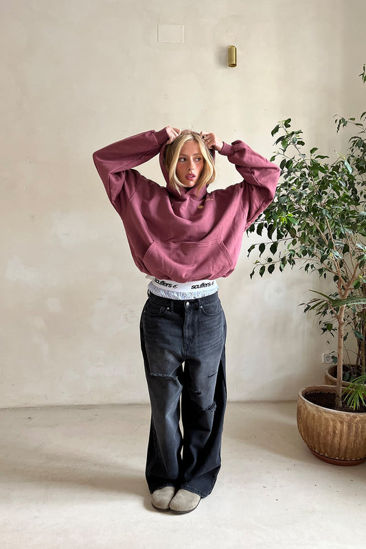 Nanda™ | Hoodie mit „With Love“-Print