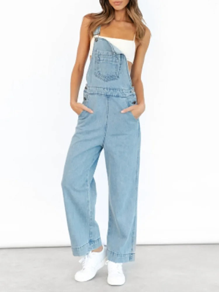 Cleora™ | Denim-Jumpsuit