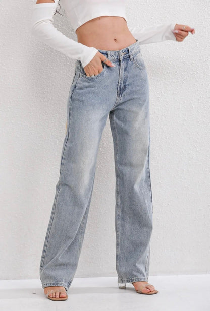 Livia™ | High-Waist Ripped Jeans